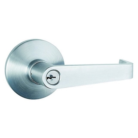 Strybuc Entry Lever Handle Aluminum 19-604AL